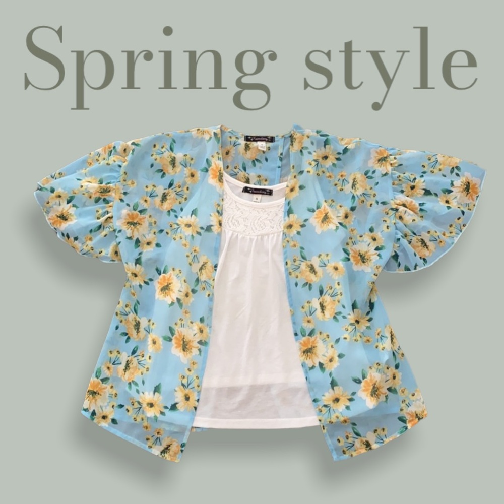 Xtraordinary two piece blouse set in size small